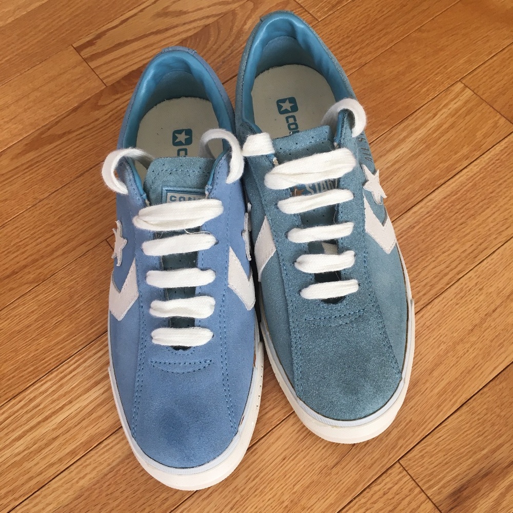 Converse All star blue suede shoes sz 7